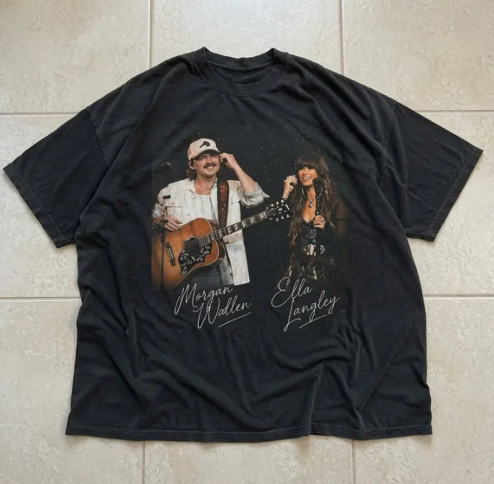 Morgan Wallen Ella Langley Vintage Country Graphic Tee